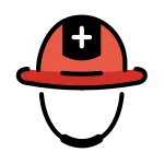 Rescue Worker’s Helmet SVG Icon